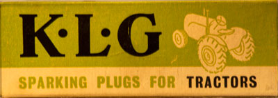 K·L·G - Sparing Plugs For Tractors